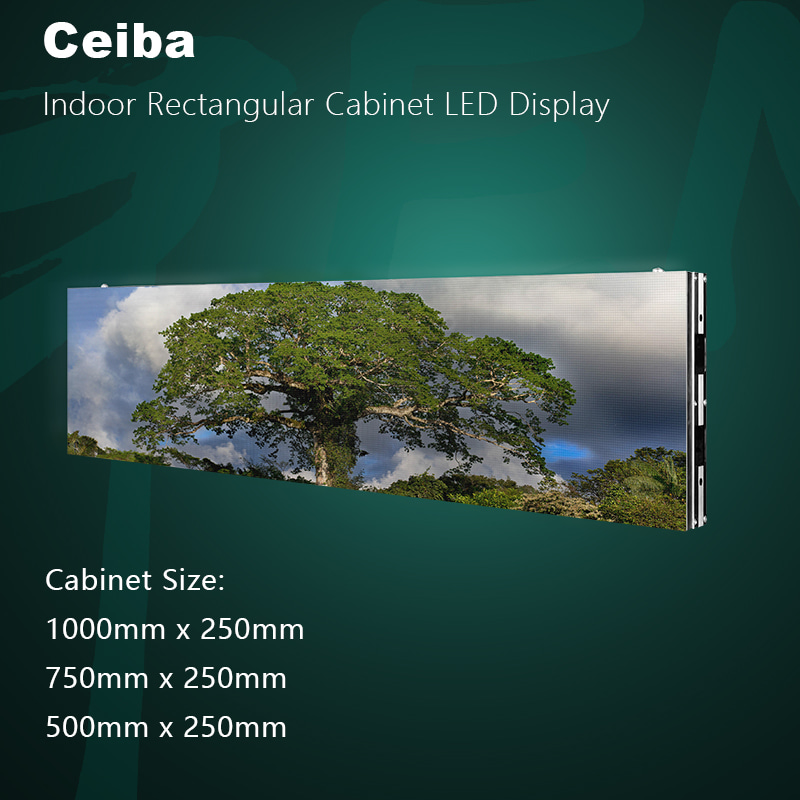 Indoor Rectangular Cabinet LED Display