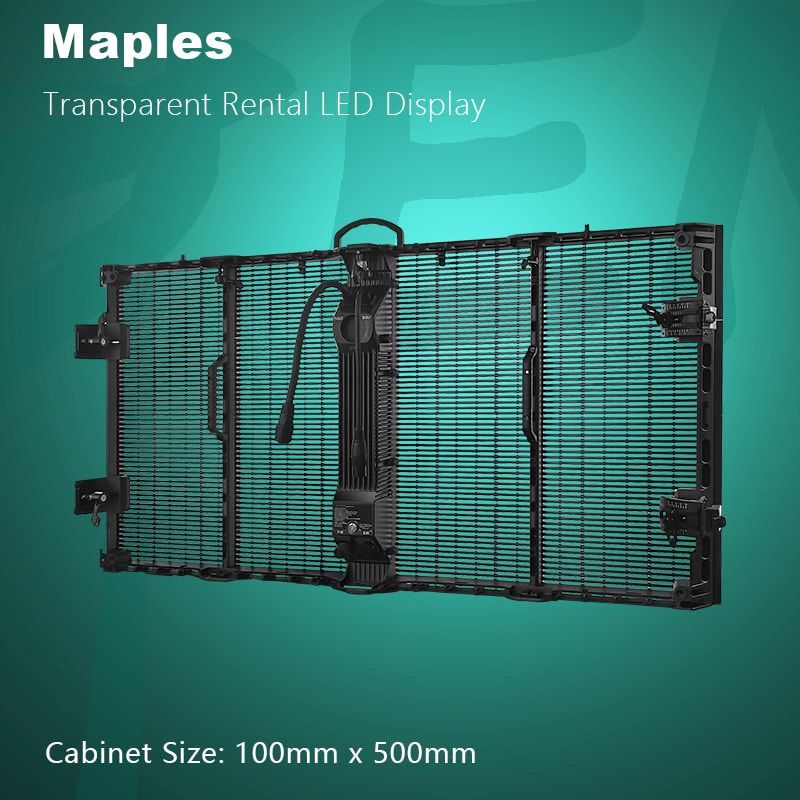 Transparent Rental LED display